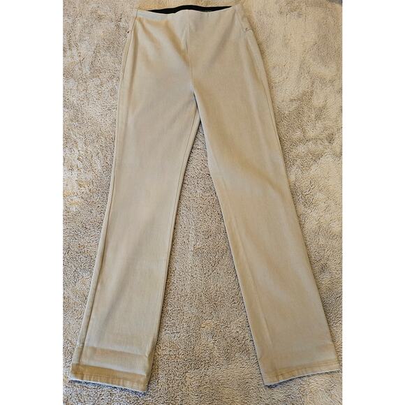 Lysse New York Boyfriend 4X Stretch Tan Denim Jeans Womens Sz S - Picture 4 of 9